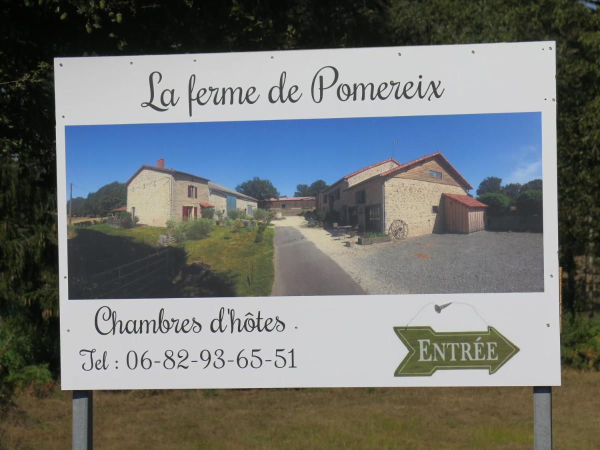 La Ferme De Pomereix Le Dorat Exterior photo